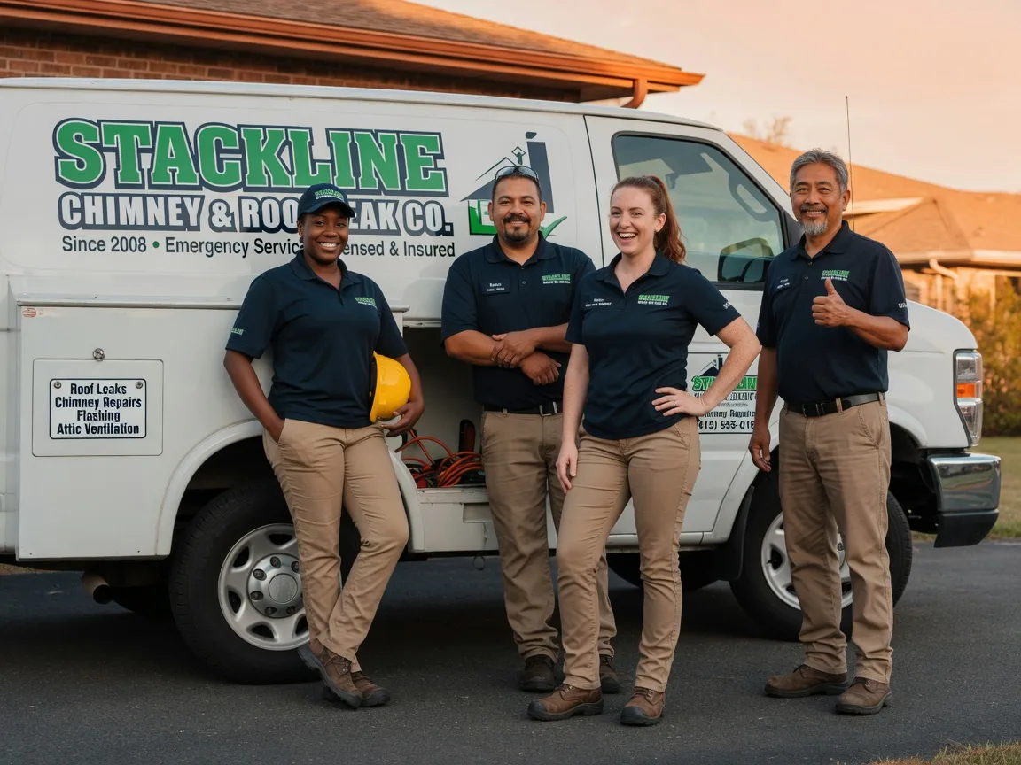 Chimney flashing repair company in Bancroft, ID